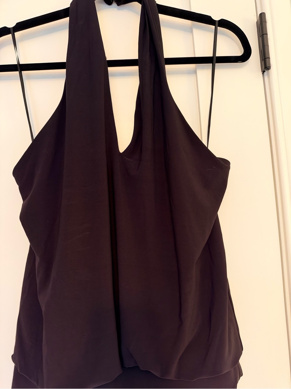 Express Black Halter-Style Camisole